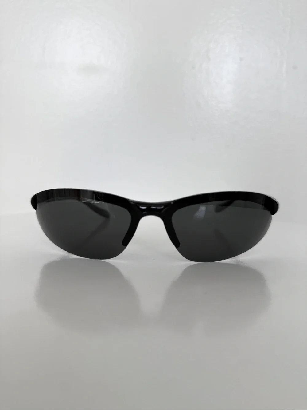 Native Dash XR Iron Polarized Running Trail Sunglasses Black Y2K Wrap Sport